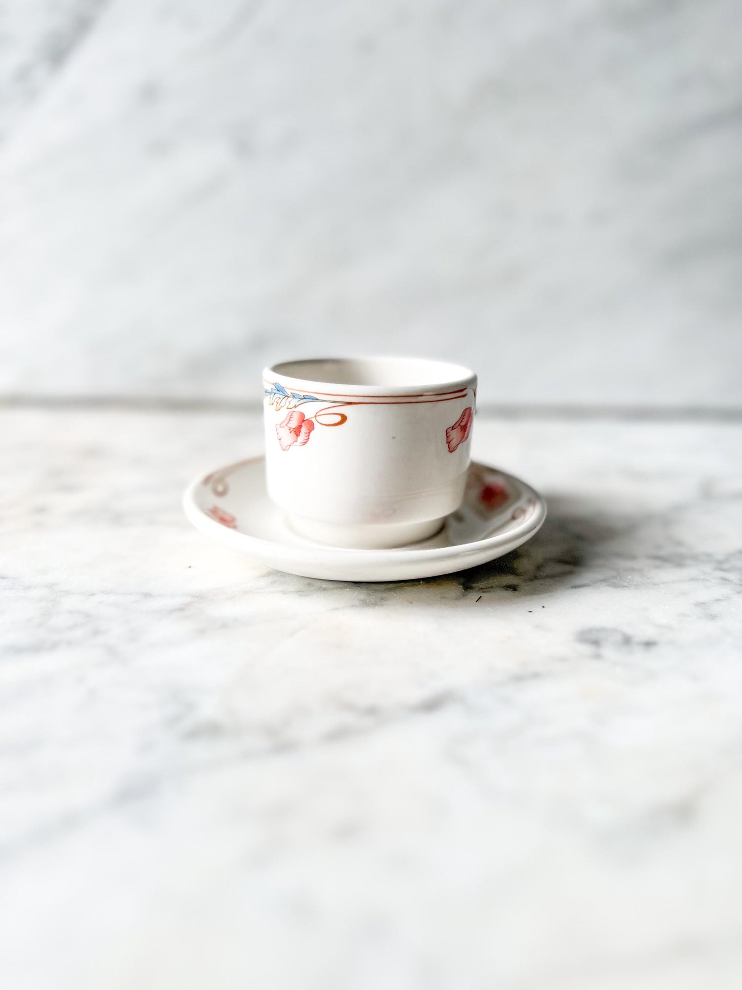 Vintage Duraline Dudson Cup and Saucer – Super Vitrified, Made in England