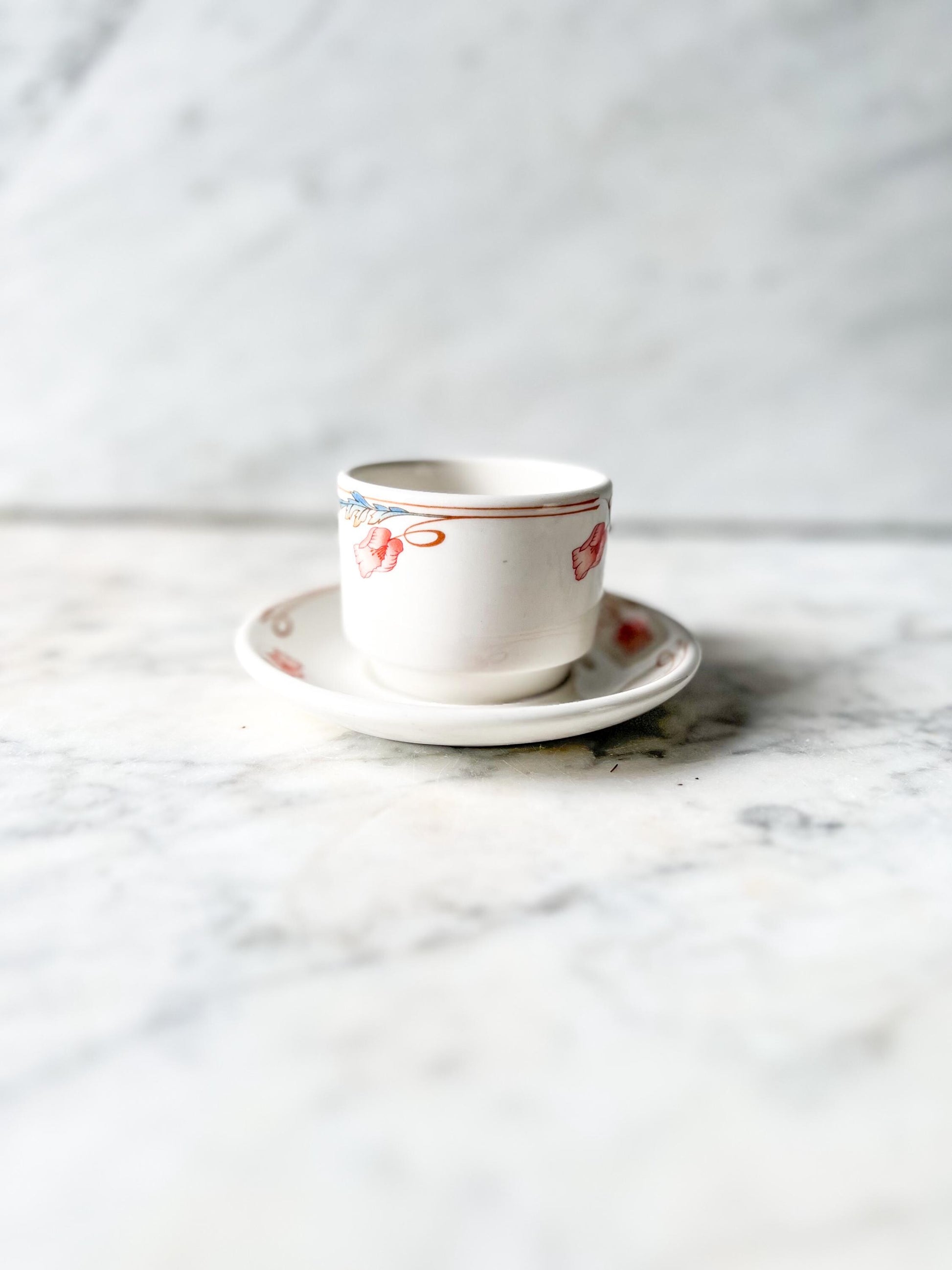 Vintage Duraline Dudson Cup and Saucer – Super Vitrified, Made in England