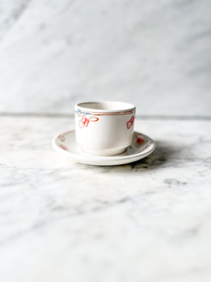 Vintage Duraline Dudson Cup and Saucer – Super Vitrified, Made in England