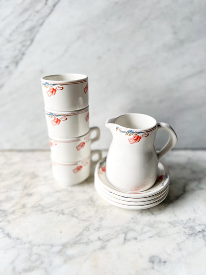 Vintage Duraline Dudson Cup and Saucer – Super Vitrified, Made in England