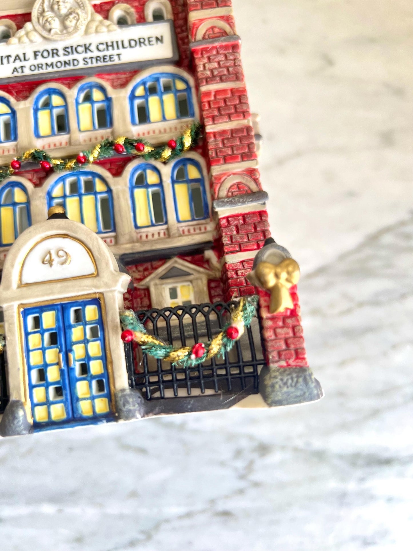 Department 56 Dickens Village Hospital – Ormond Street 20th Anniversary