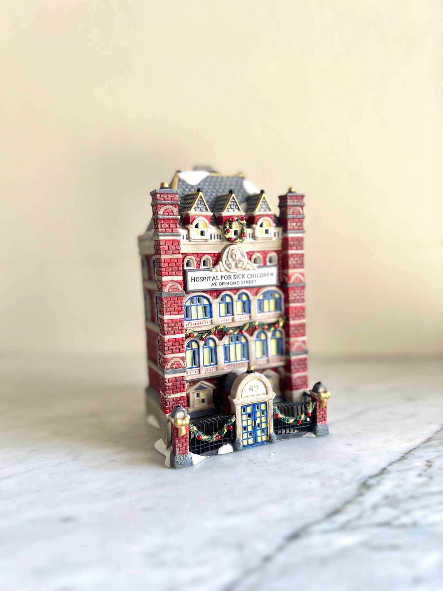 Department 56 Dickens Village Hospital – Ormond Street 20th Anniversary
