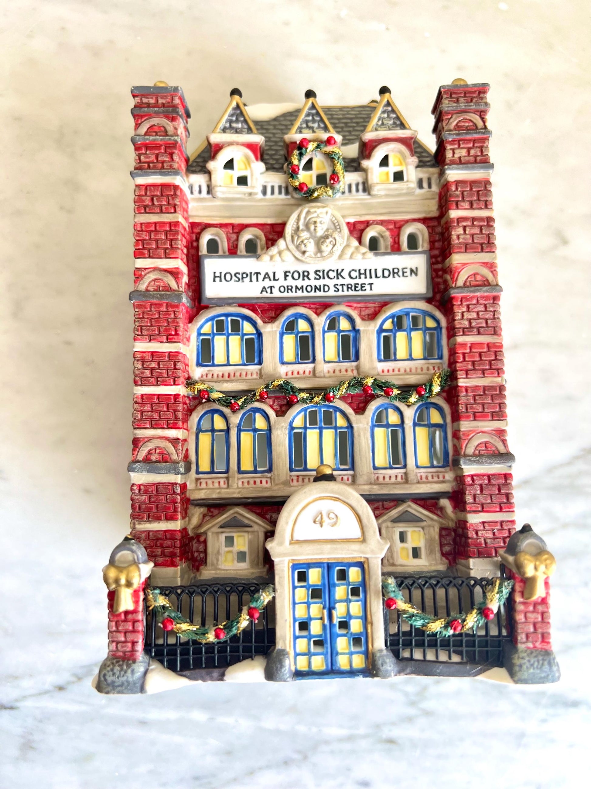 Department 56 Dickens Village Hospital – Ormond Street 20th Anniversary