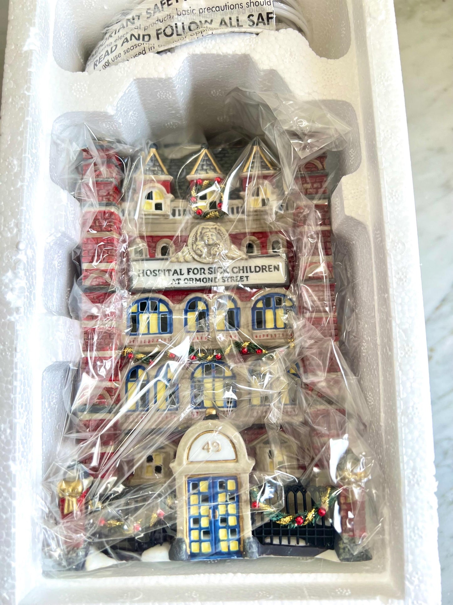 Department 56 Dickens Village Hospital – Ormond Street 20th Anniversary
