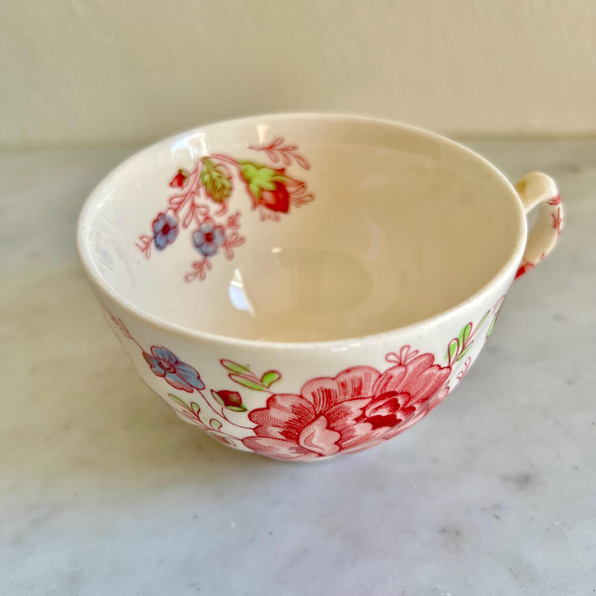 Johnson Brothers Rose Chintz Teacup & Saucer