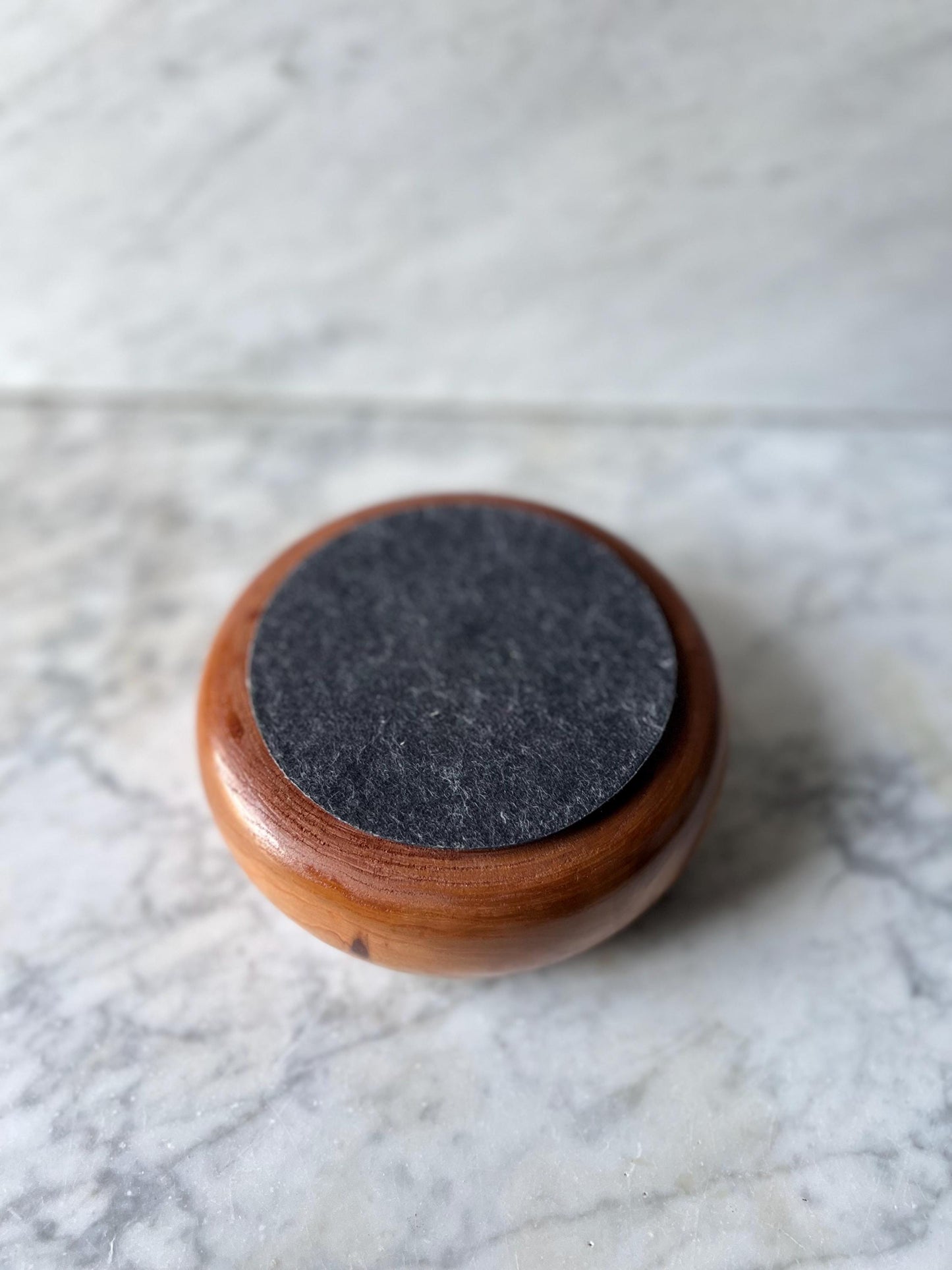 Vintage Wooden Nut Bowl