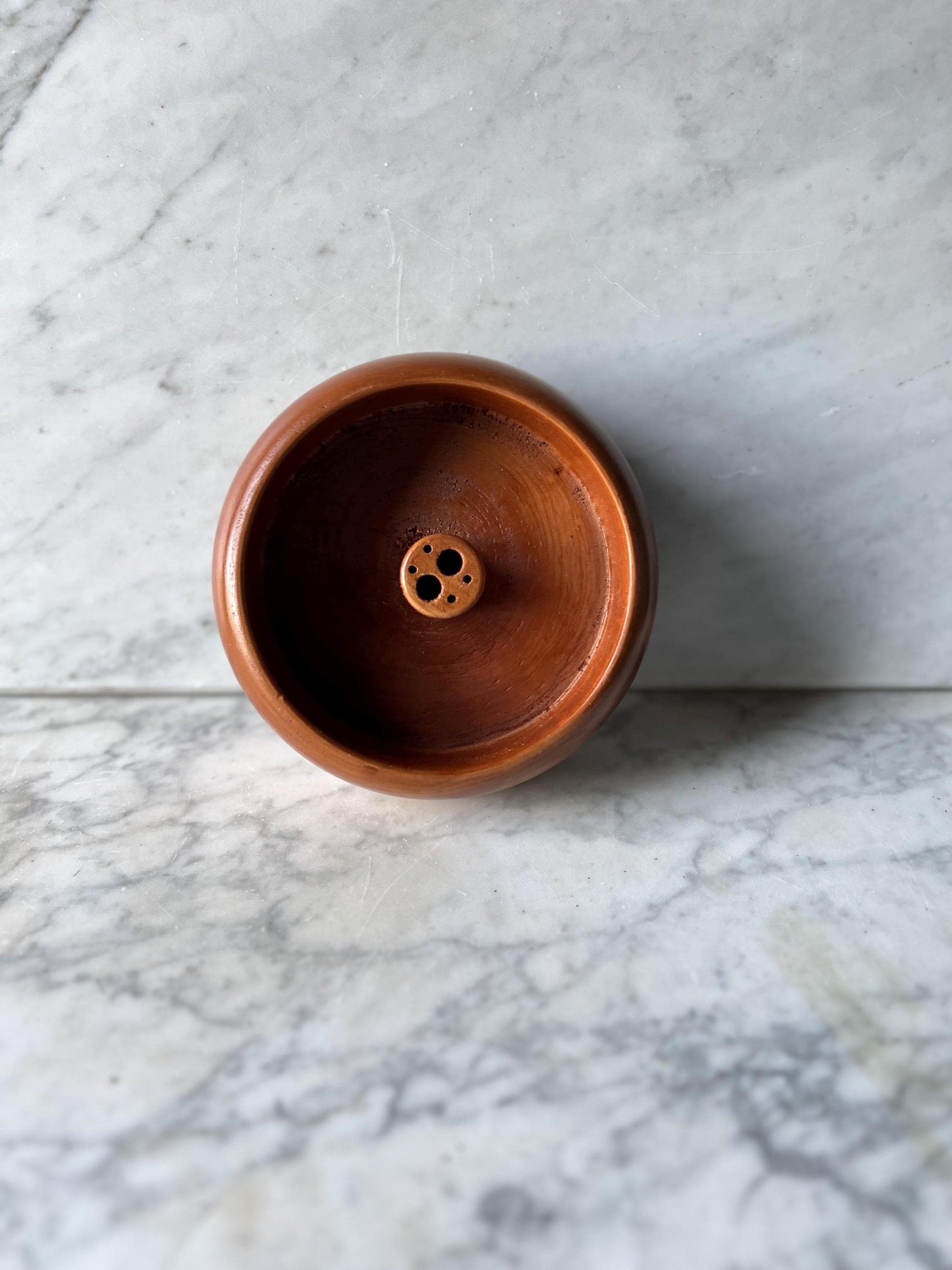Vintage Wooden Nut Bowl