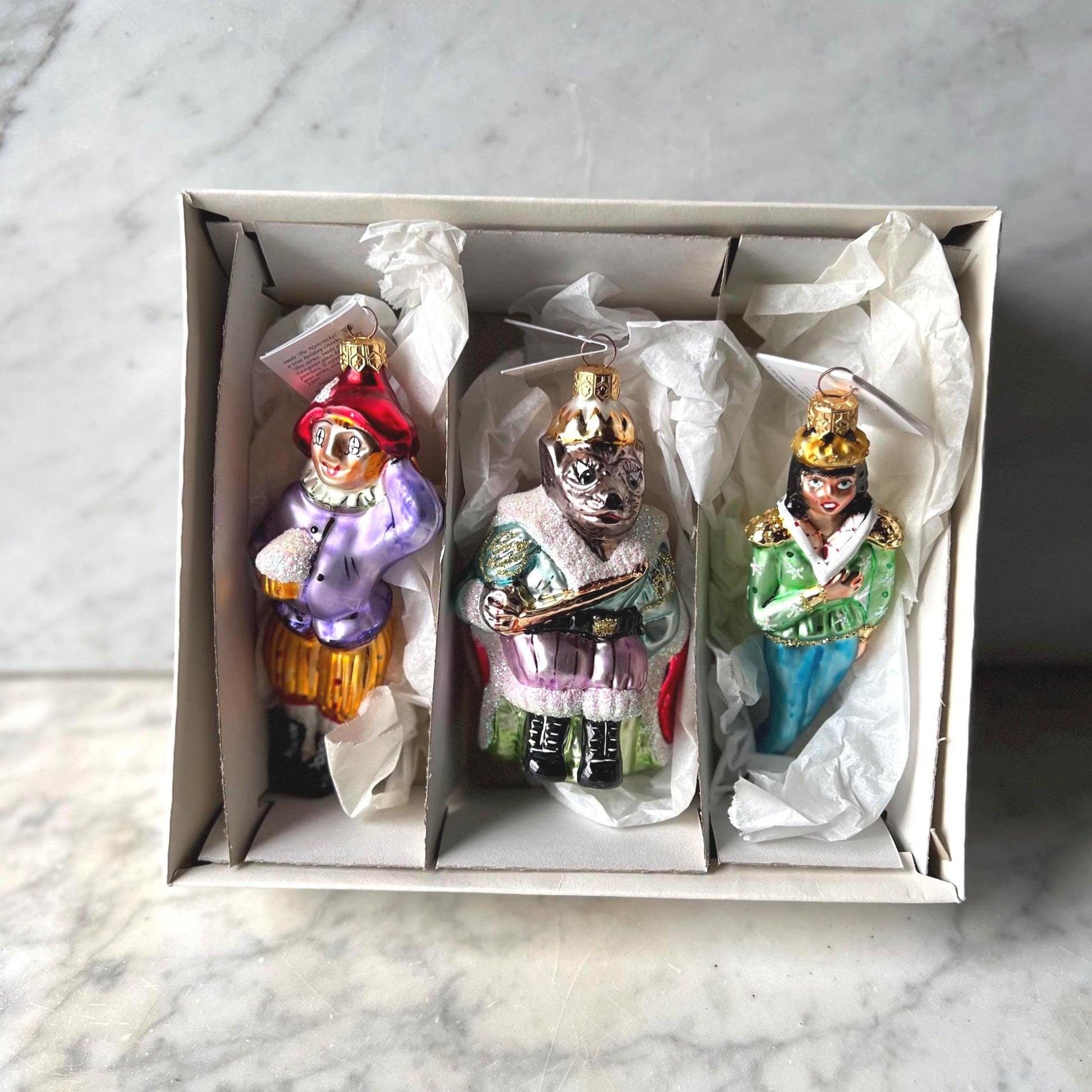 Christopher Radko Nutcracker Ornaments • 1996 Vintage Boxed Set