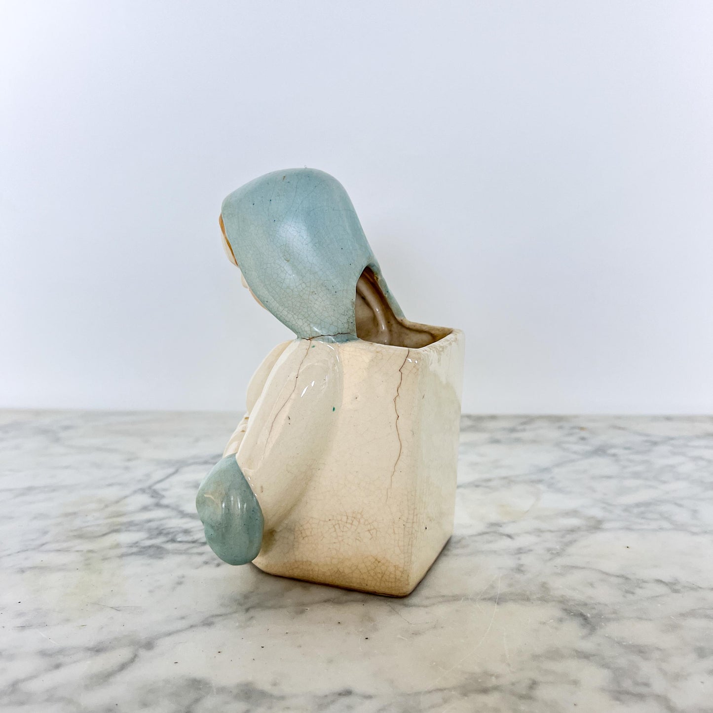 Vintage Praying Madonna Planter