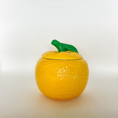 Vintage Orange Shaped Cookie Jar by Walmart