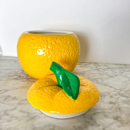 Vintage Orange Shaped Cookie Jar by Walmart