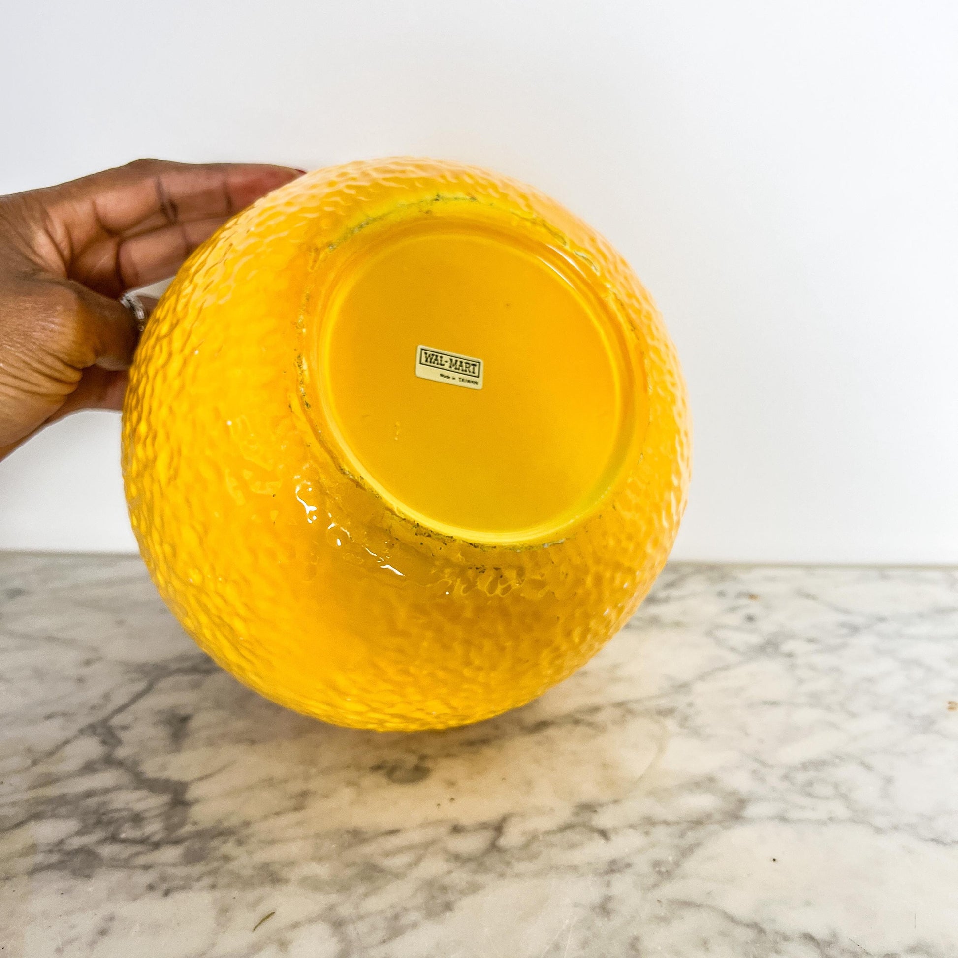 Vintage Orange Shaped Cookie Jar by Walmart