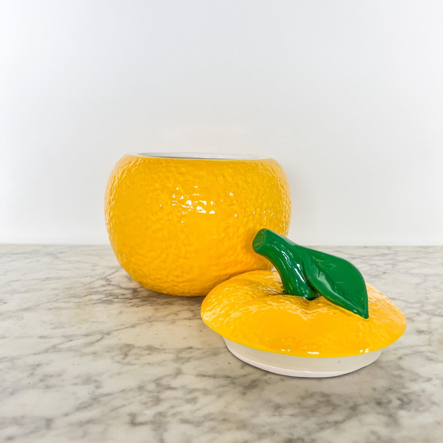 Vintage Orange Shaped Cookie Jar by Walmart