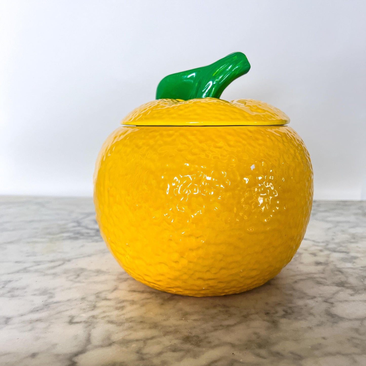 Vintage Orange Shaped Cookie Jar by Walmart
