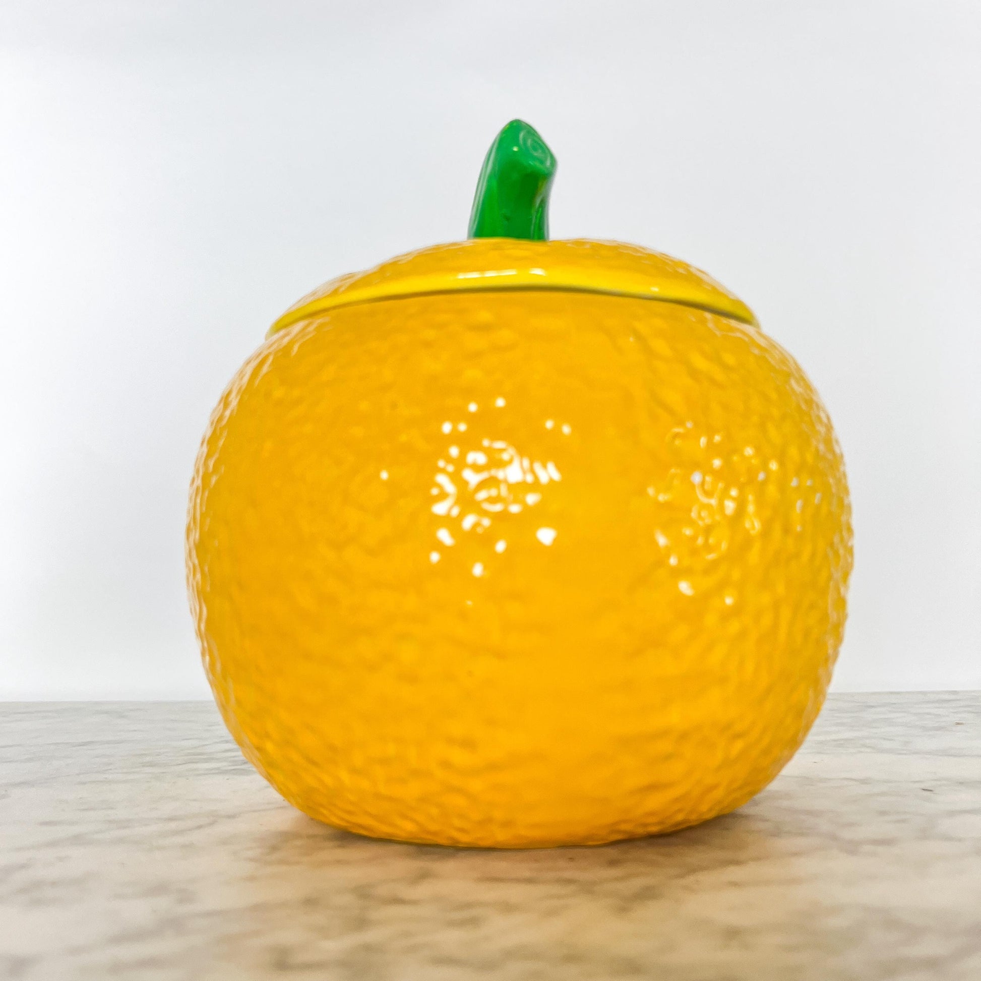 Vintage Orange Shaped Cookie Jar by Walmart