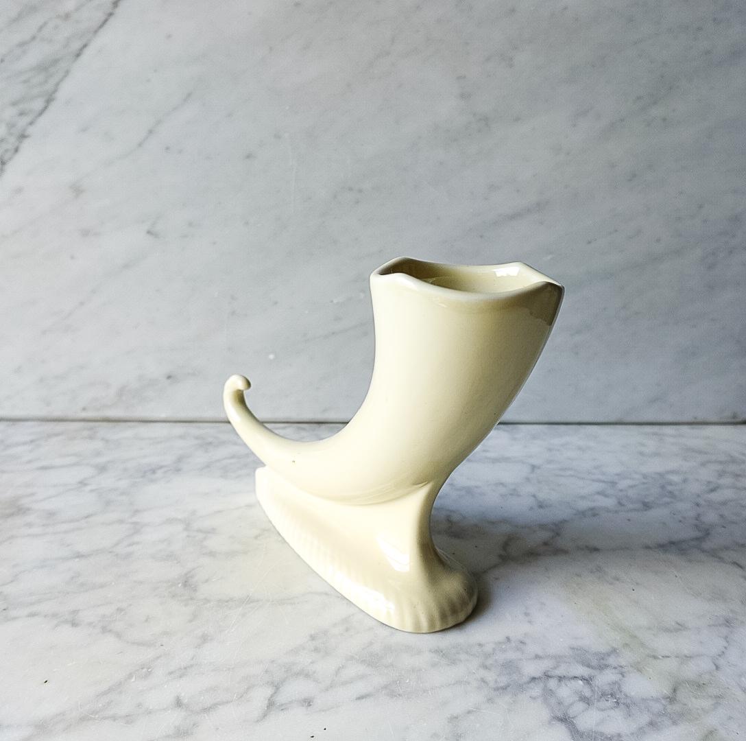 Cornucopia Bud Vase by Trenton Potteries USA
