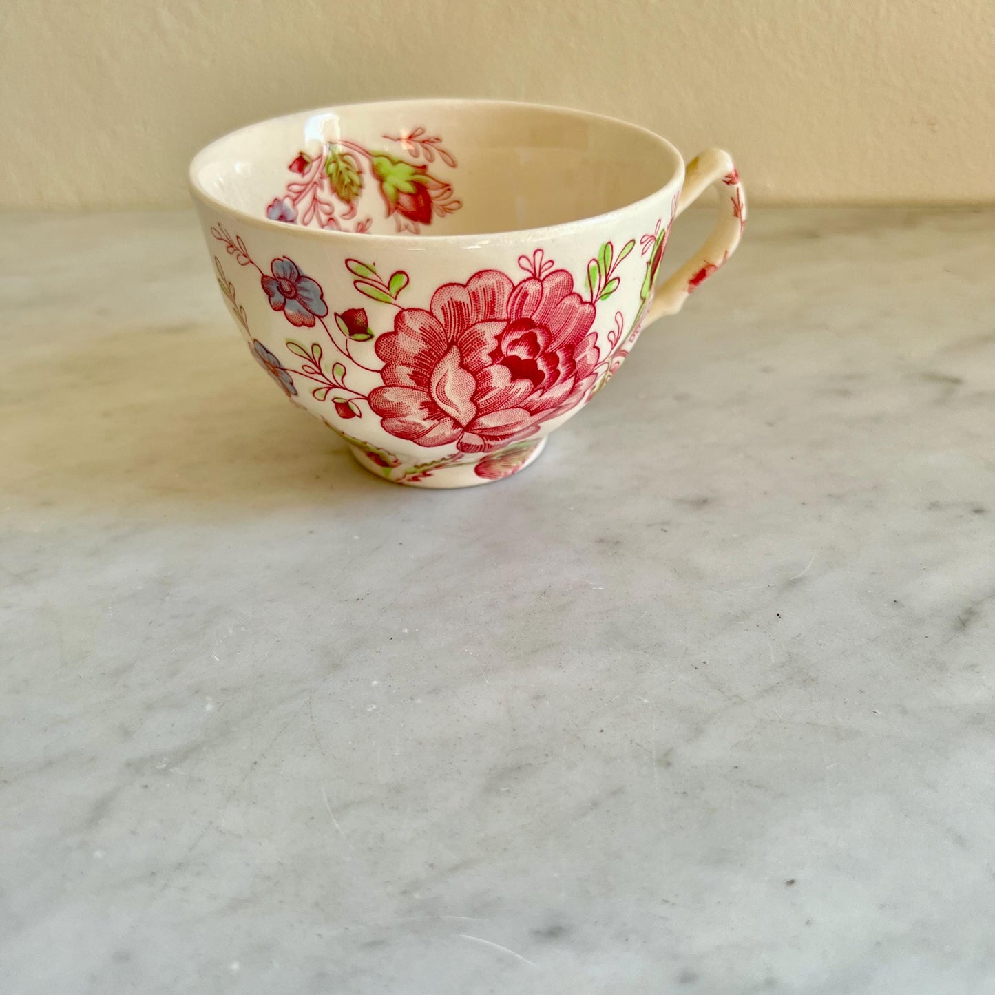 Johnson Brothers Rose Chintz Teacup & Saucer