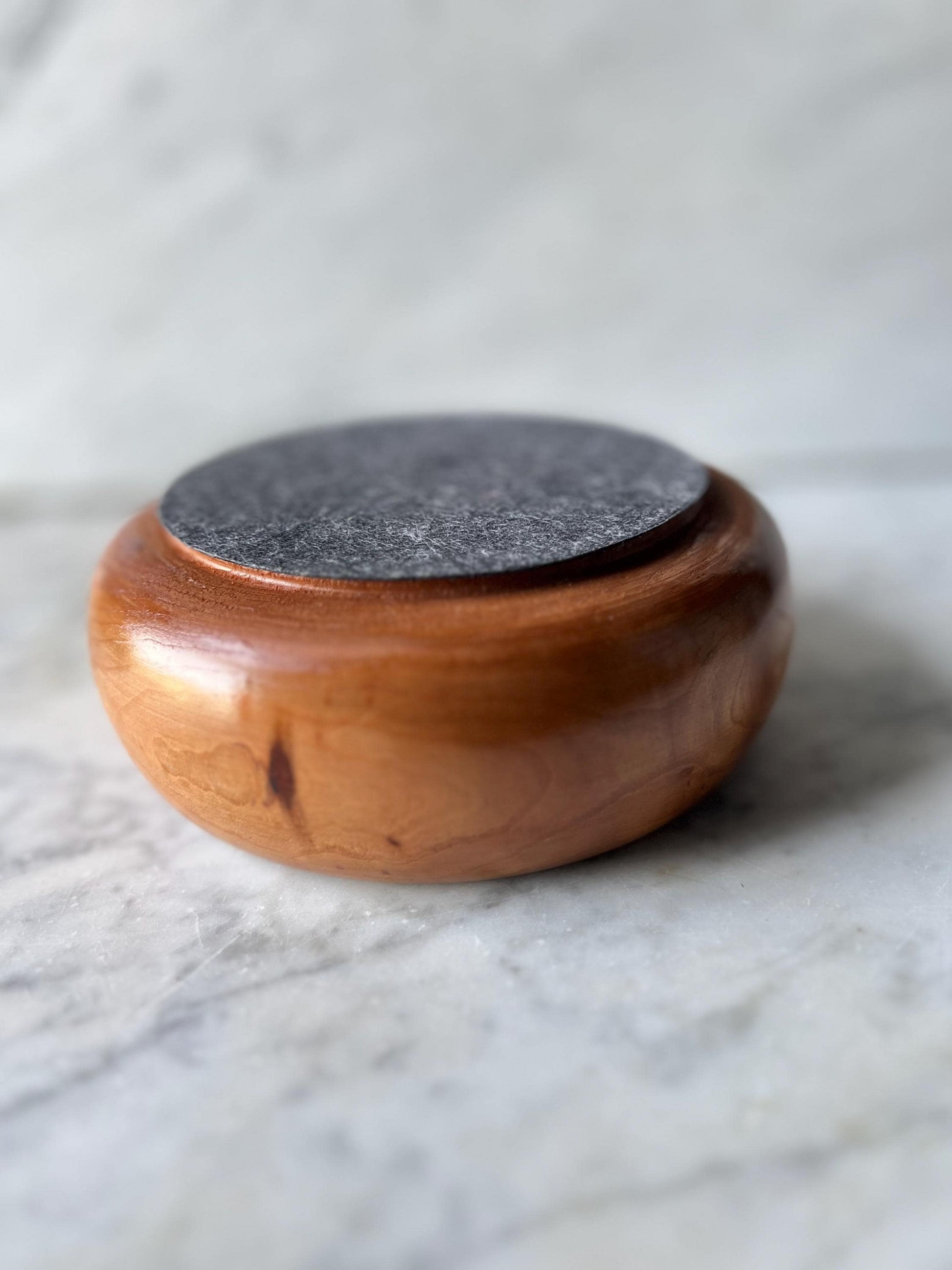 Vintage Wooden Nut Bowl