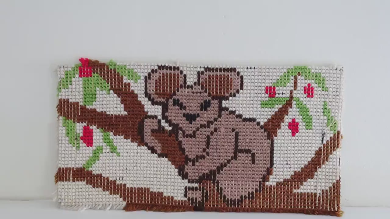 Koala Bear Finished Latch Hook